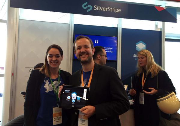 Nicole and Sam at AWS Summit