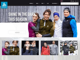 Odlo - Brand Showcase and Online Shop