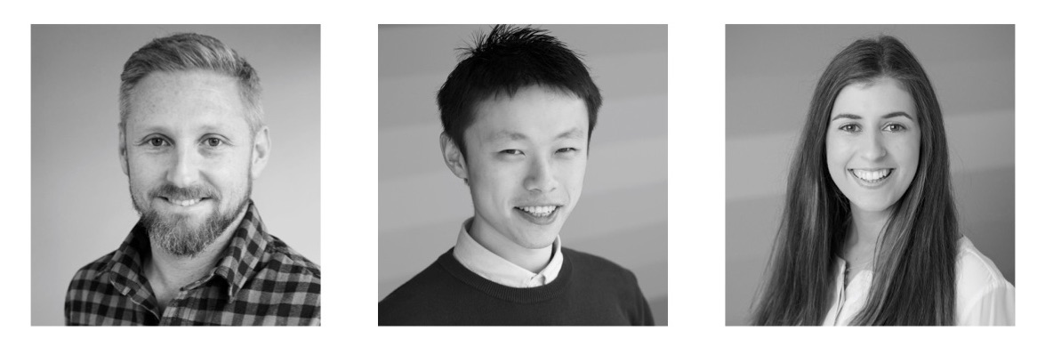 Paul Jared and Sacha from the UX Product team