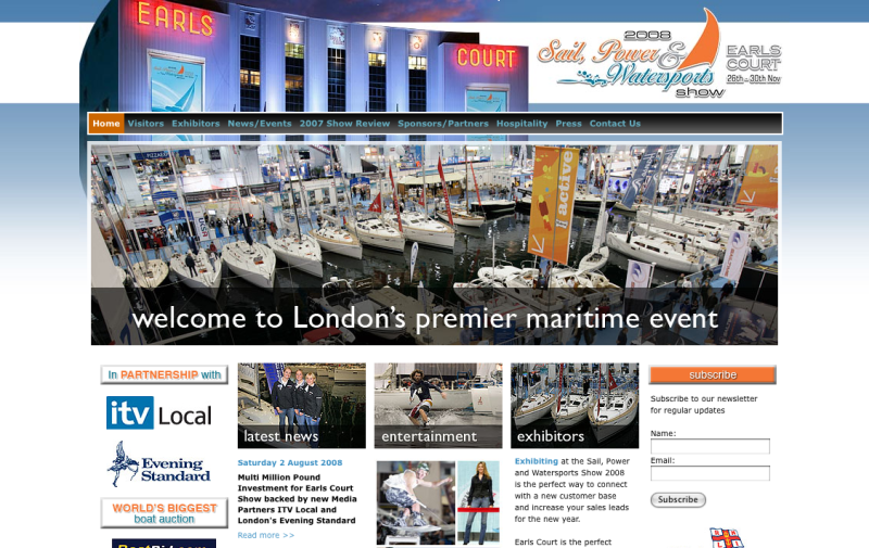 Sail, Power & Watersports Show 2008 @ Earls Court  (Pixel)