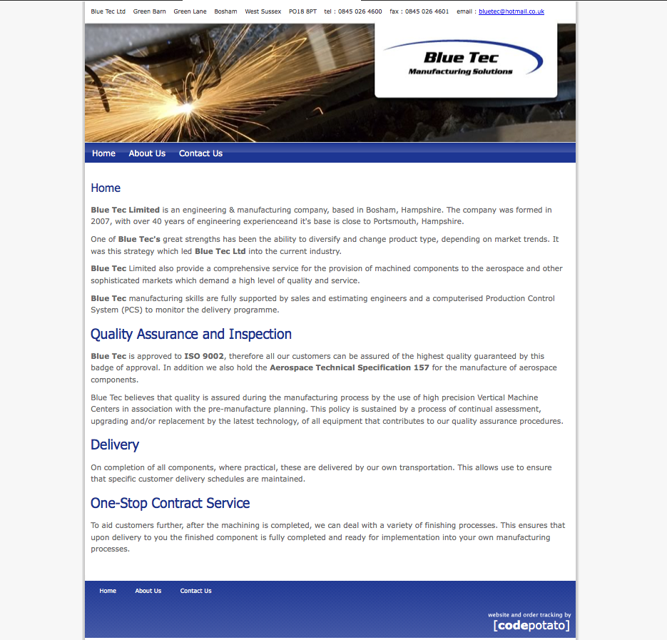 Blue Tec Ltd (codepotato)