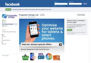 Pragmatic Design's Facebook Page