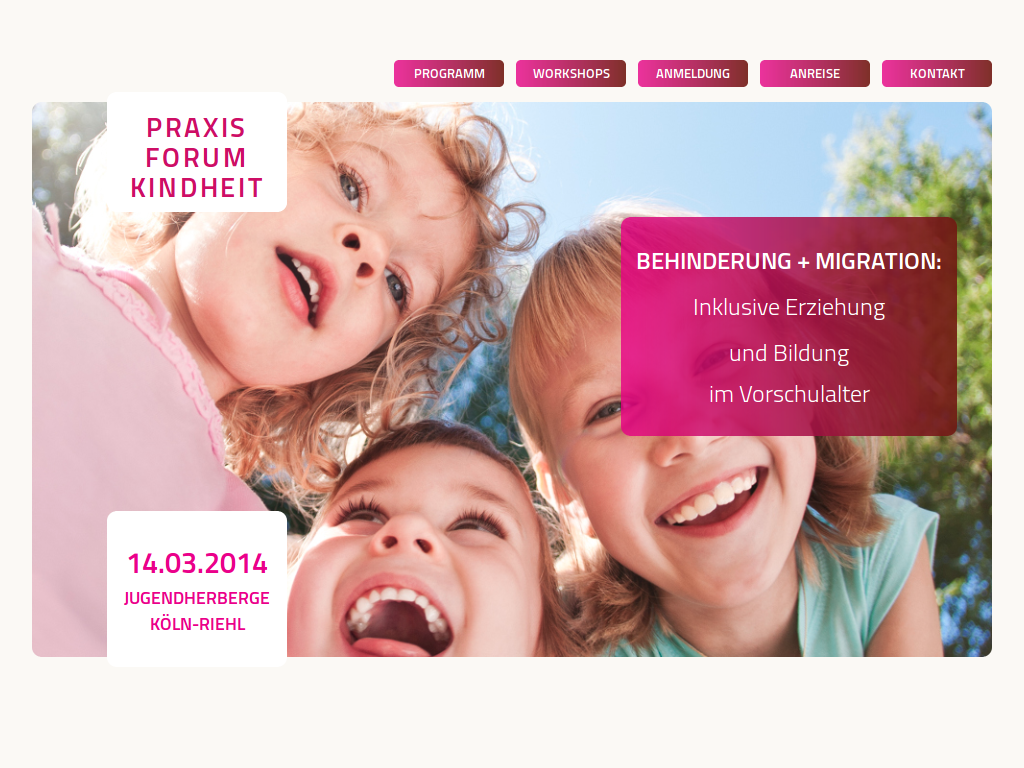 Praxis Forum Kindheit (Schaper Software)