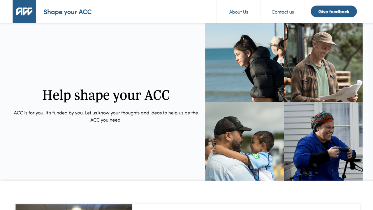 Shape your ACC (Stanley St)