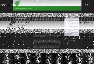 Journal of Comparative Politics