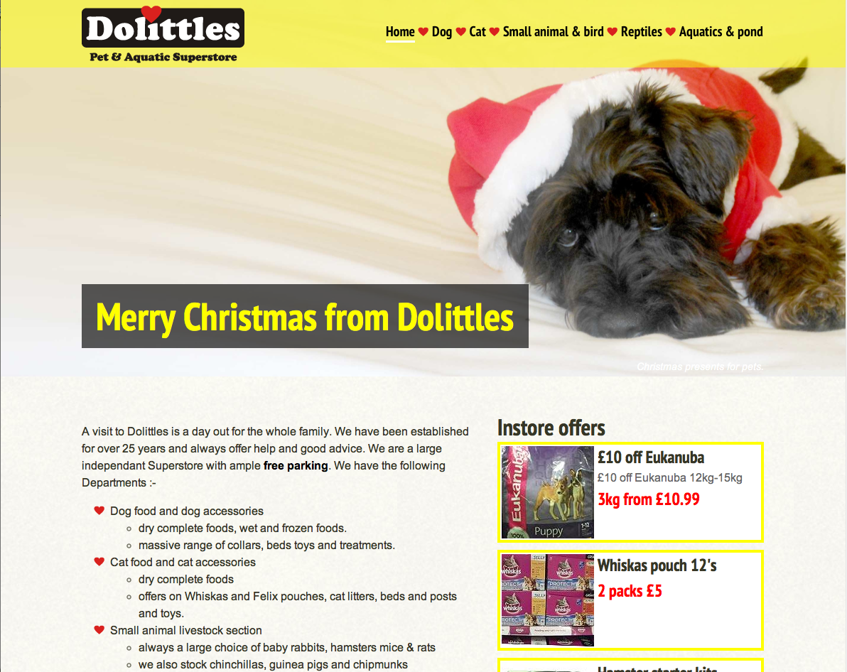 Dolittles Pet Superstore (bones)