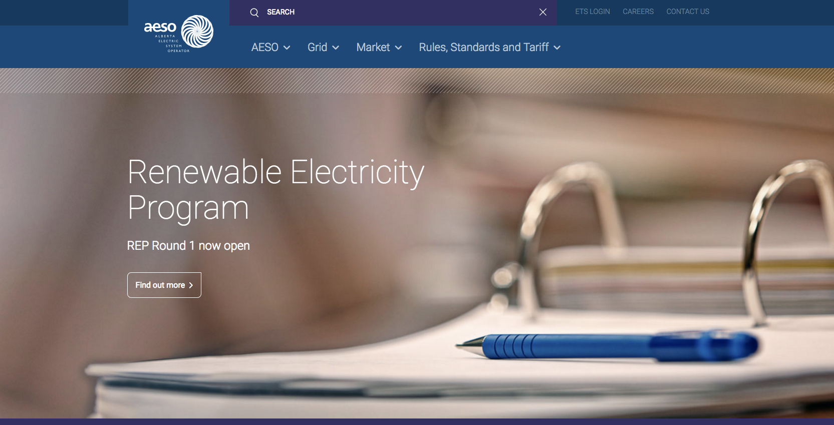 Site of the Month Alberta Electric System Operator » Silverstripe CMS