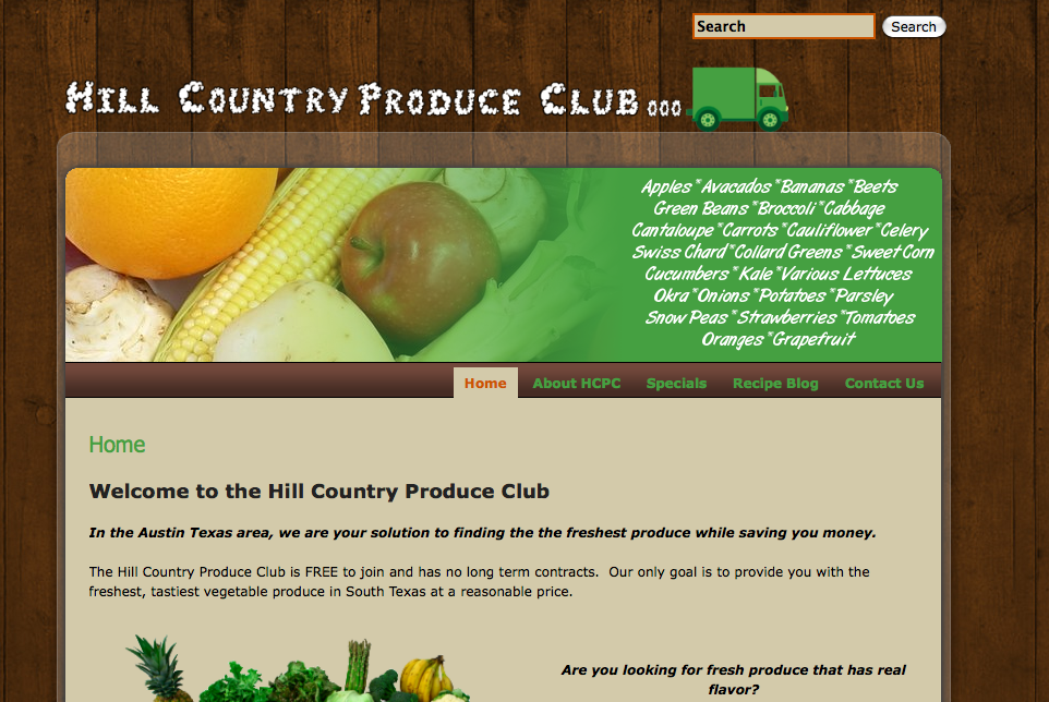 Hill Country Produce Club (Jeramie)