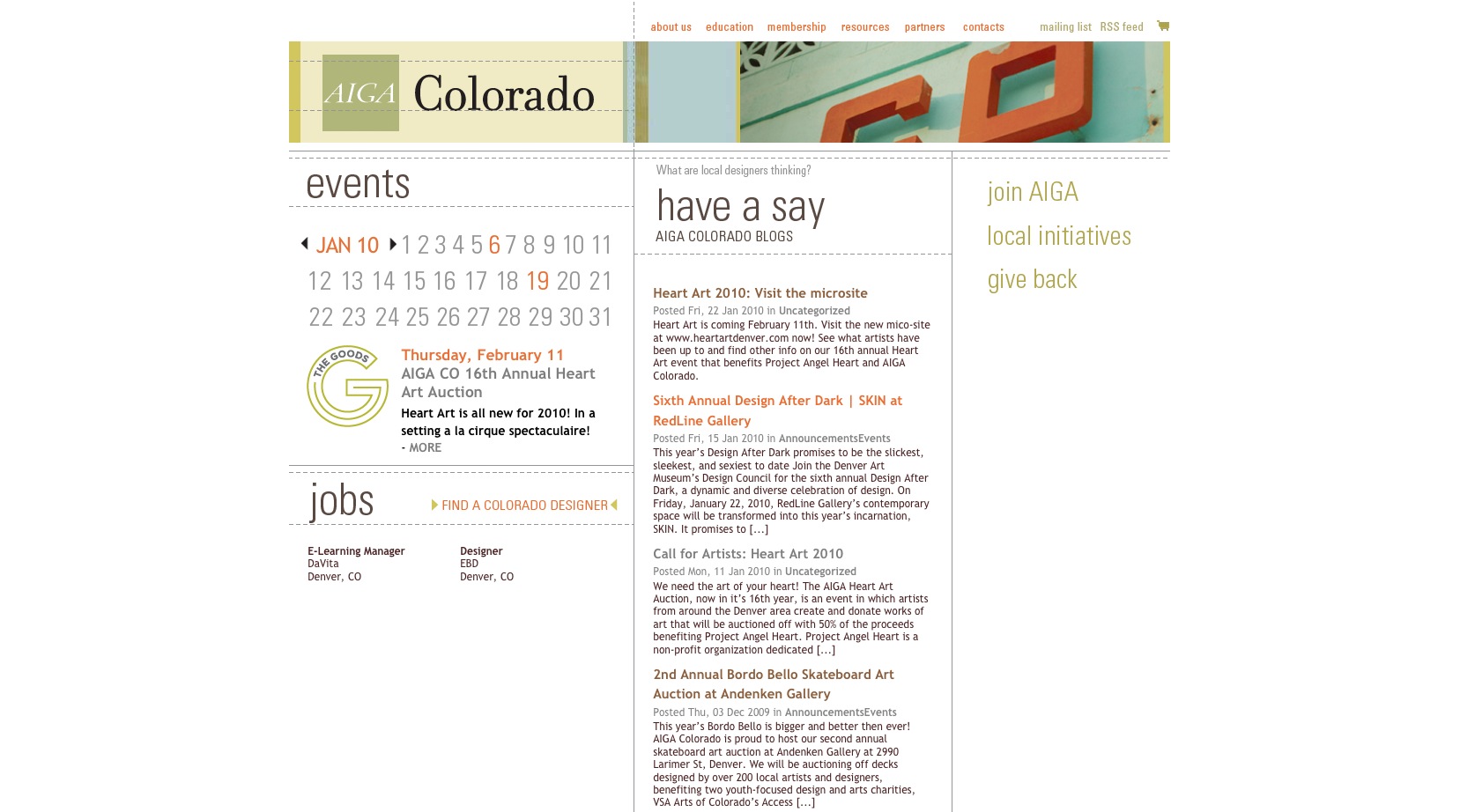 AIGA Colorado (303Software.com)