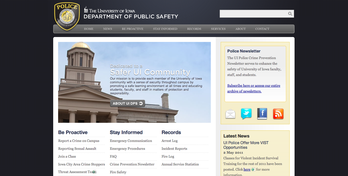 The University of Iowa Public Safety (quamsta)