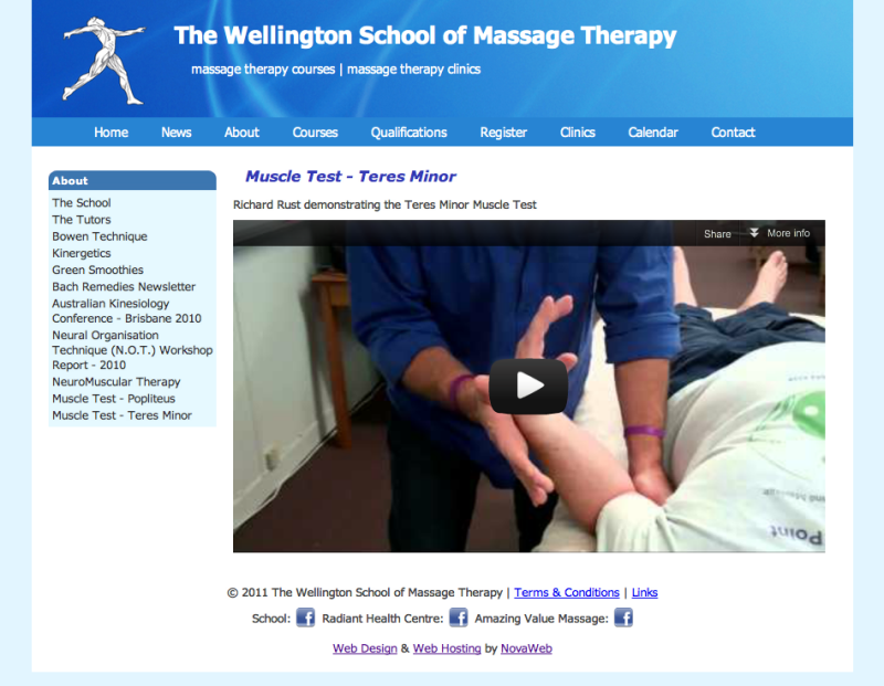 The Wellington School of Massage Therapy (novaweb)