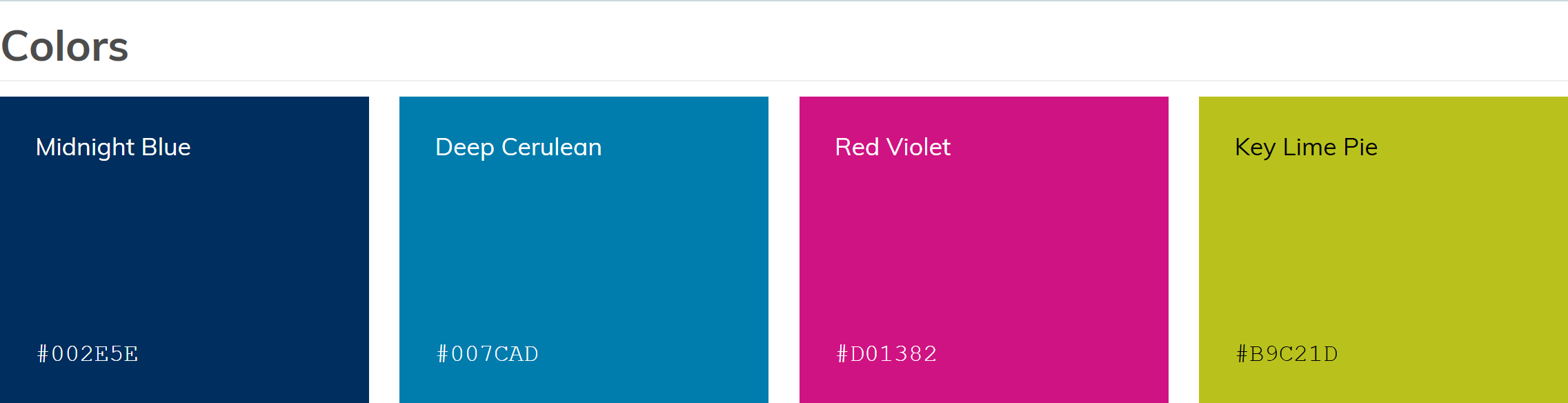 Screenshot 2018 1 10 Styleguide The Hub1
