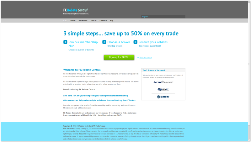 FX Rebate Central (t|m)