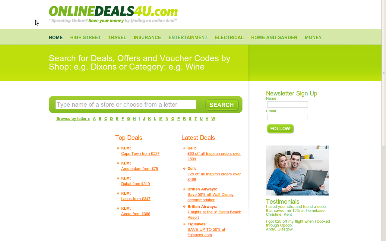 OnlineDeals 4 U (t|m)