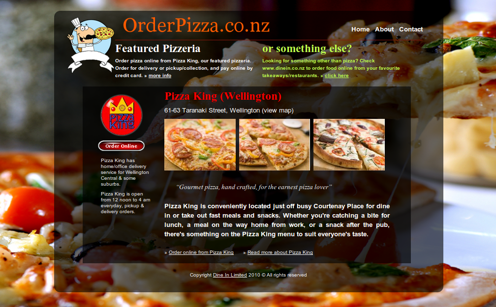 Order Pizza (onlinesid)
