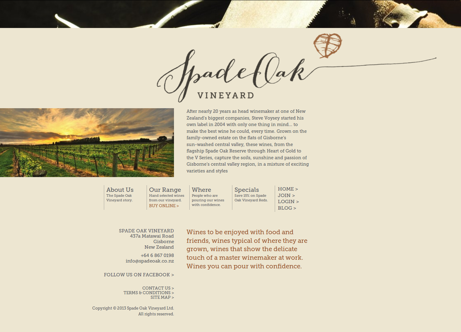 Spade Oak Vineyard Gisborne (t|m)