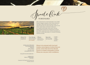Spade Oak Vineyard Gisborne