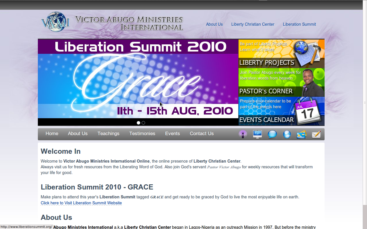 Victor Abugo Ministries International (acefx)