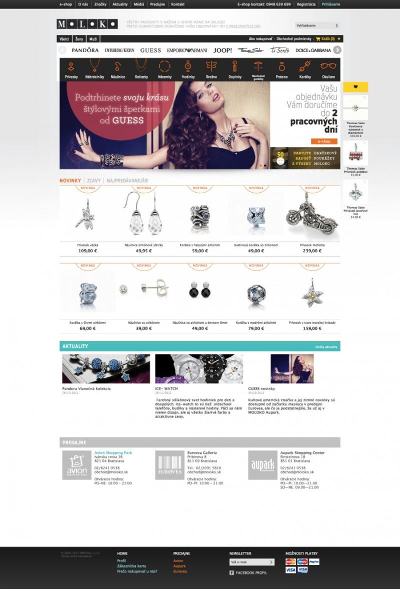 e-shop MOLOKO (odraska)