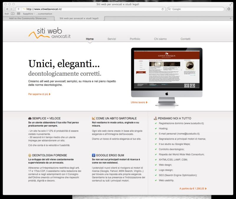 Siti Web Avvocati (P. A. Perini)