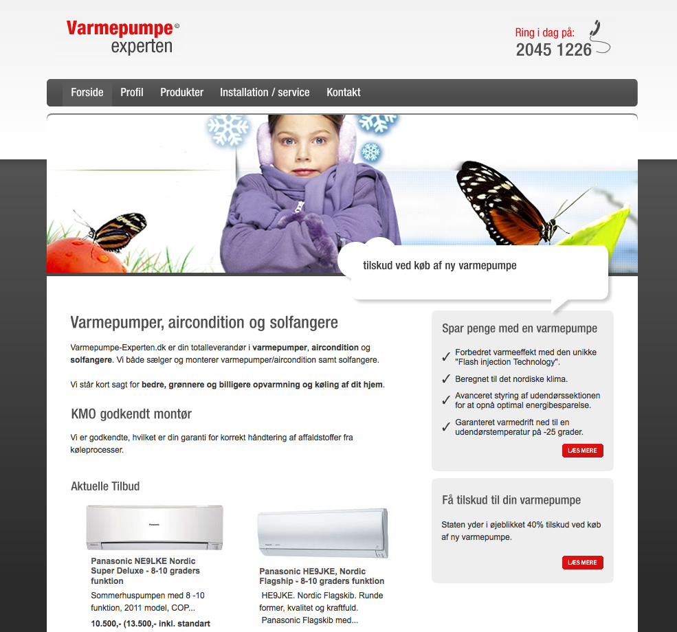 Varmepumpe-Experten (Nobrainer Web)