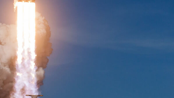 Cropped SpaceX image
