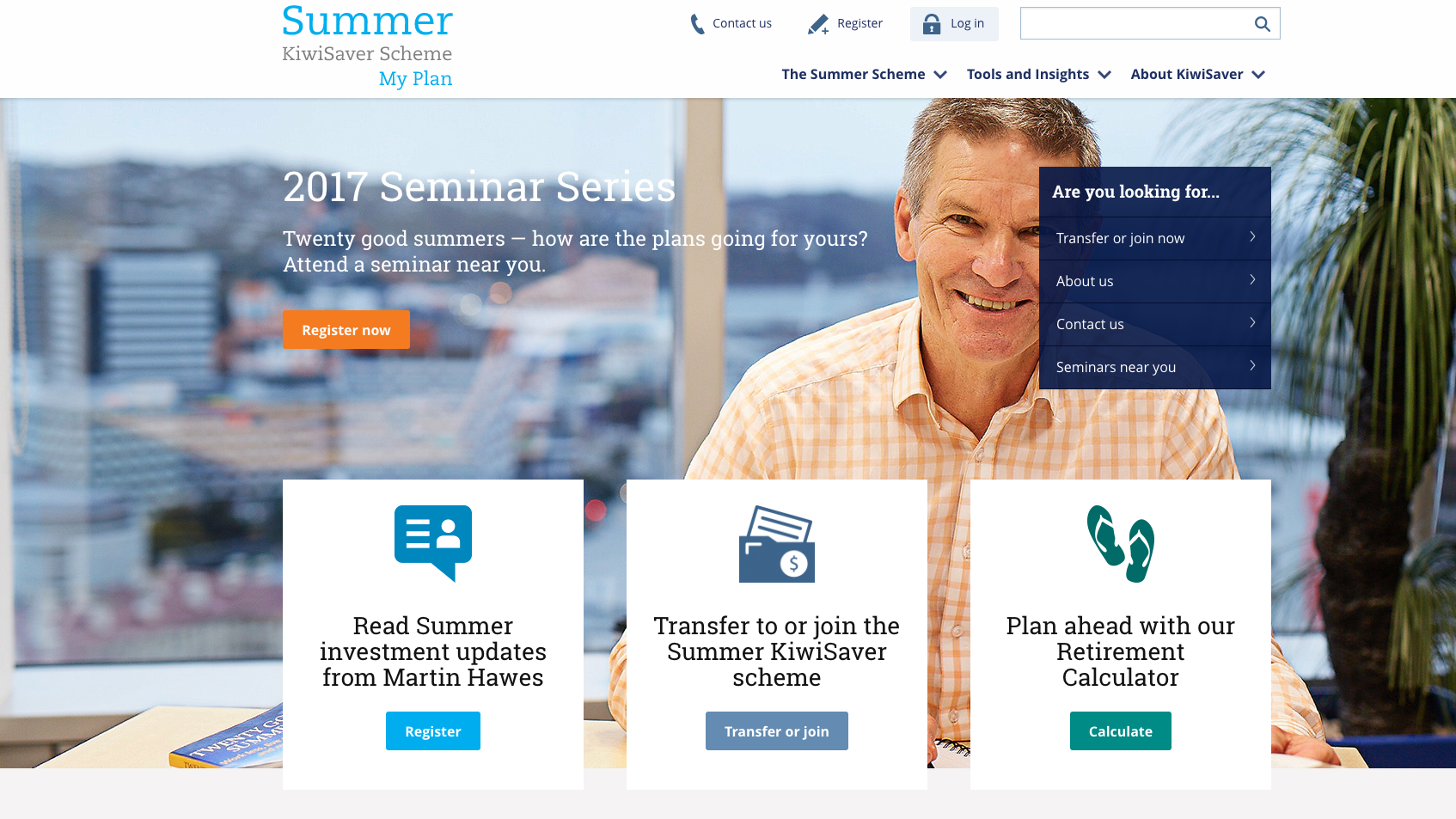 Summer KiwiSaver scheme (SilverStripe)
