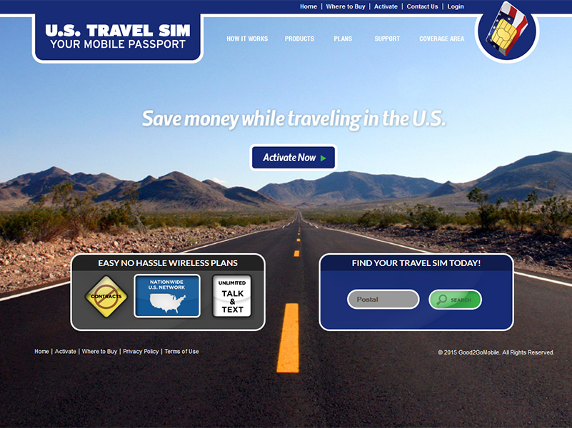 U.S. Travel SIM - Your Mobile Passport (Achilles Interactive)