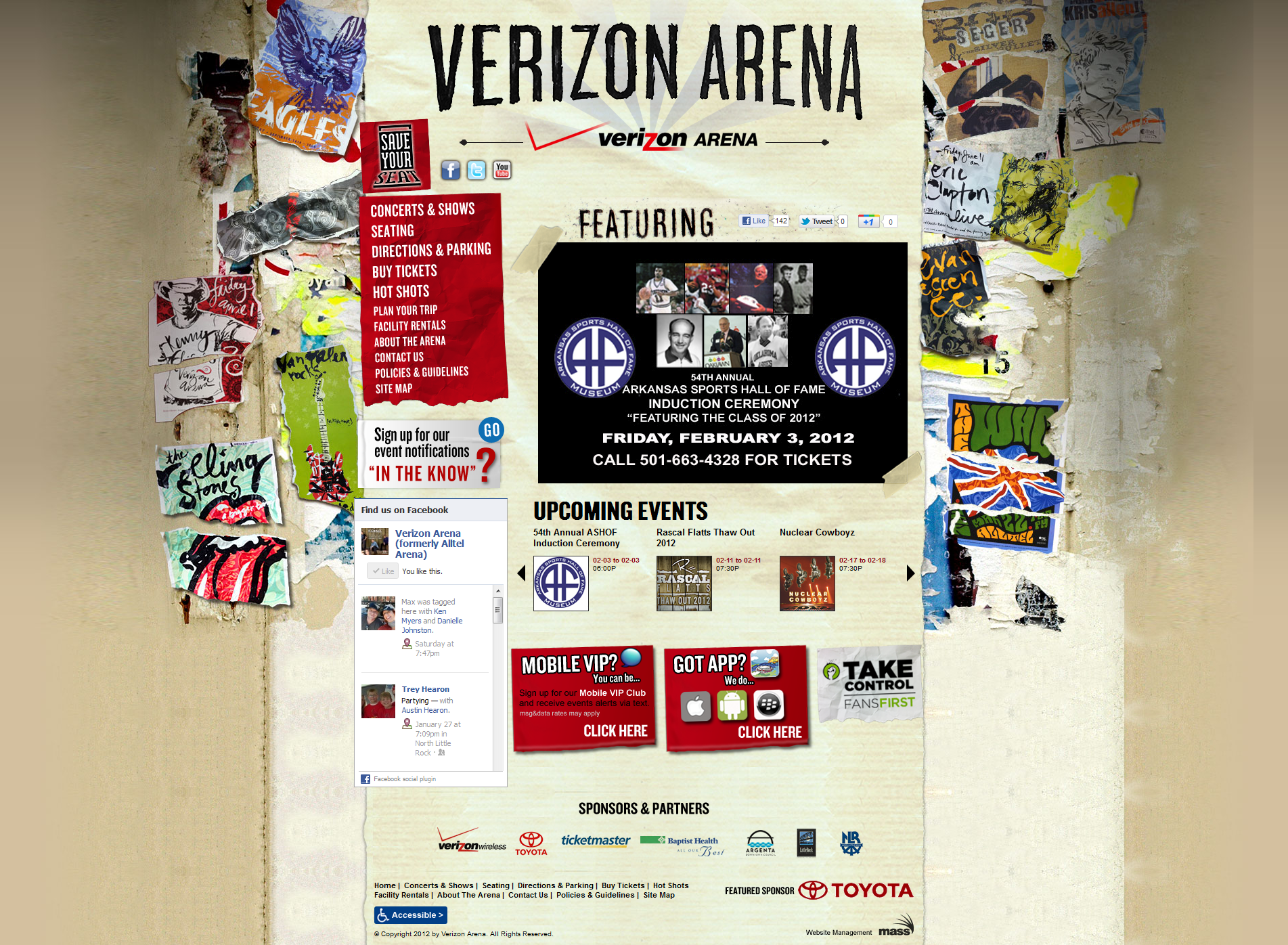 Verizon Arena (Mass Enthusiasm)