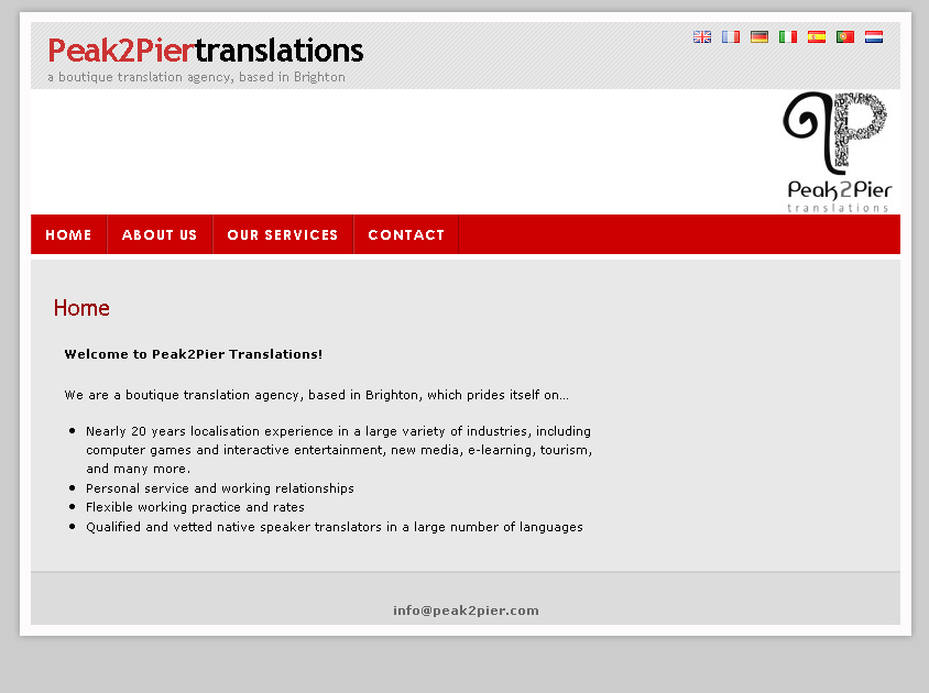 Peak2Pier Translations (Ishmael)