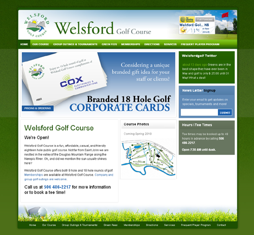 Welsford Golf Course (Net Difference - A Web Studio)