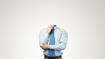 headless with tie image