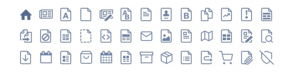 Sitetree icons