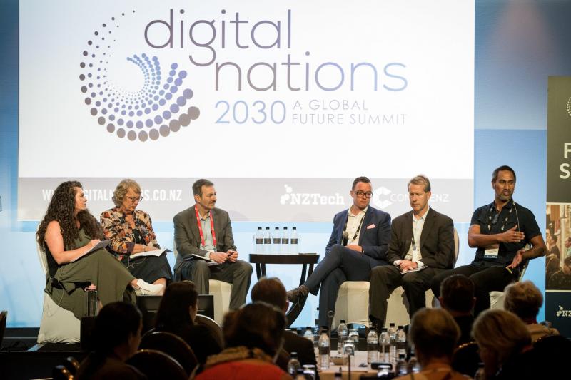 A panel from the Digital Nations event