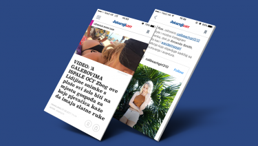 JutarnjiList mobile iOS app - driven by SilverStripe Framework