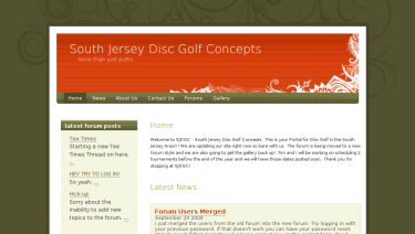 South Jersey Disc Golf Concepts