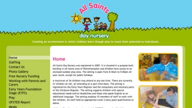 All Saints Day Nursery