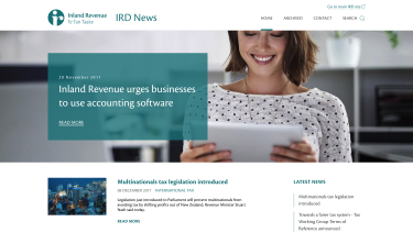 IRD Media Site