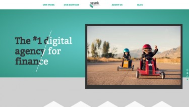 Spark Green website