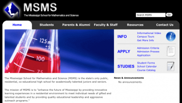 Mississippi School for Mathematics and Science