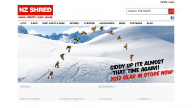 NZ Shred Showboard shop