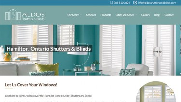 Aldo's Shutters & Blinds