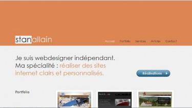 Stan Allain, webdesigner