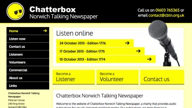 Chatterbox Norwich Talking Newspaper