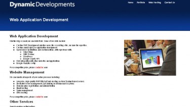 Dynamic Developments