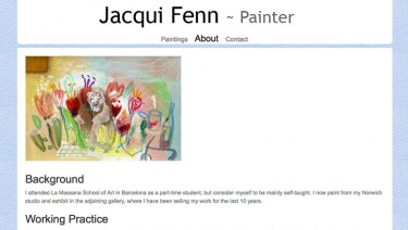 Jacqui Fenn - Painter