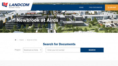 Landcom Builders Portal