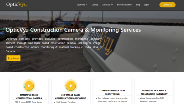 Opticvyu Construction Camera India, USA | Time Lapse Camera Company