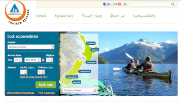 YHA New Zealand