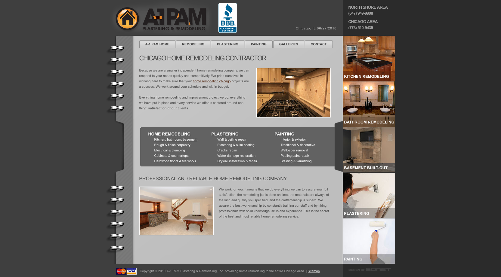 A-1 PAM Plastering & Home Remodeling (sonet)